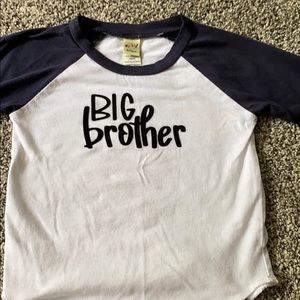 Big Brother baseball tee